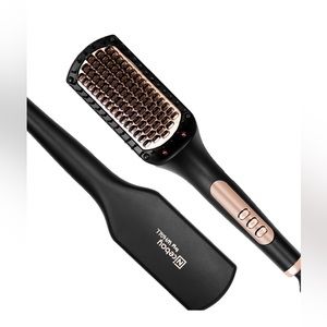 Nicebay Hair Straightener Brush, Negative Ion Hair Straightening